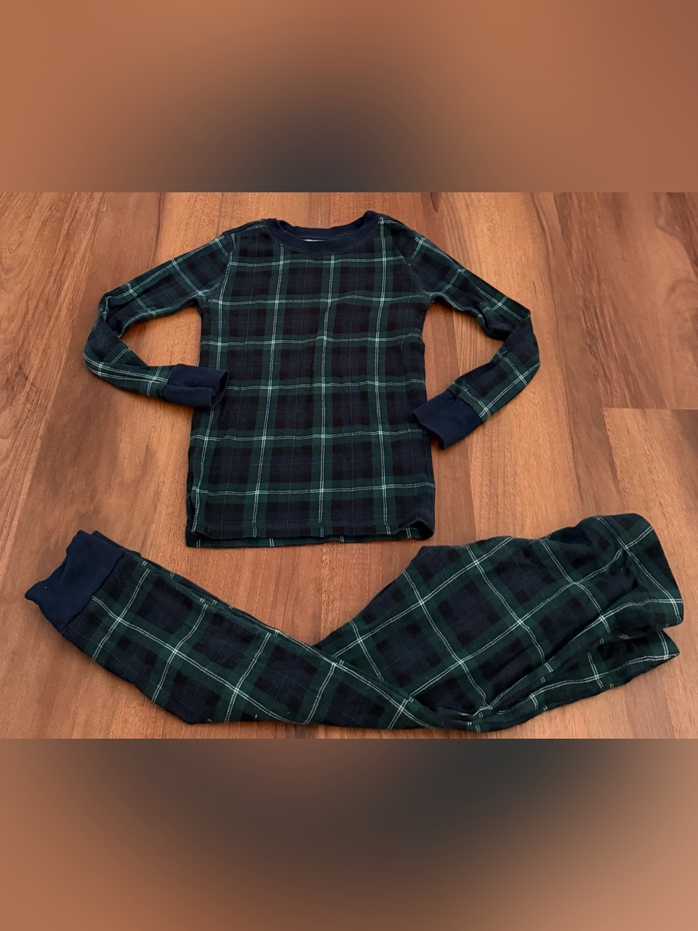 Old Navy Kids Plaid Pajama Set, 6